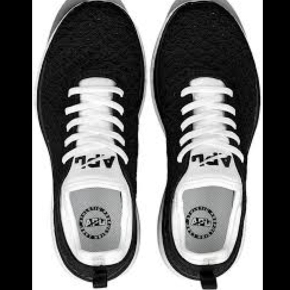 APL🔴TechLoom Phantom black/white women’s Athletic Running shoes 5 - Picture 4 of 15